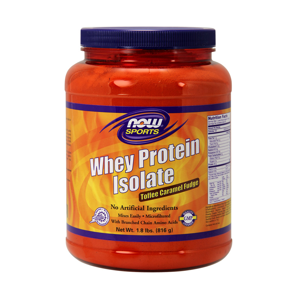 Whey Protein Isolate Toffee Caramel Fudge - 1.8 lbs.