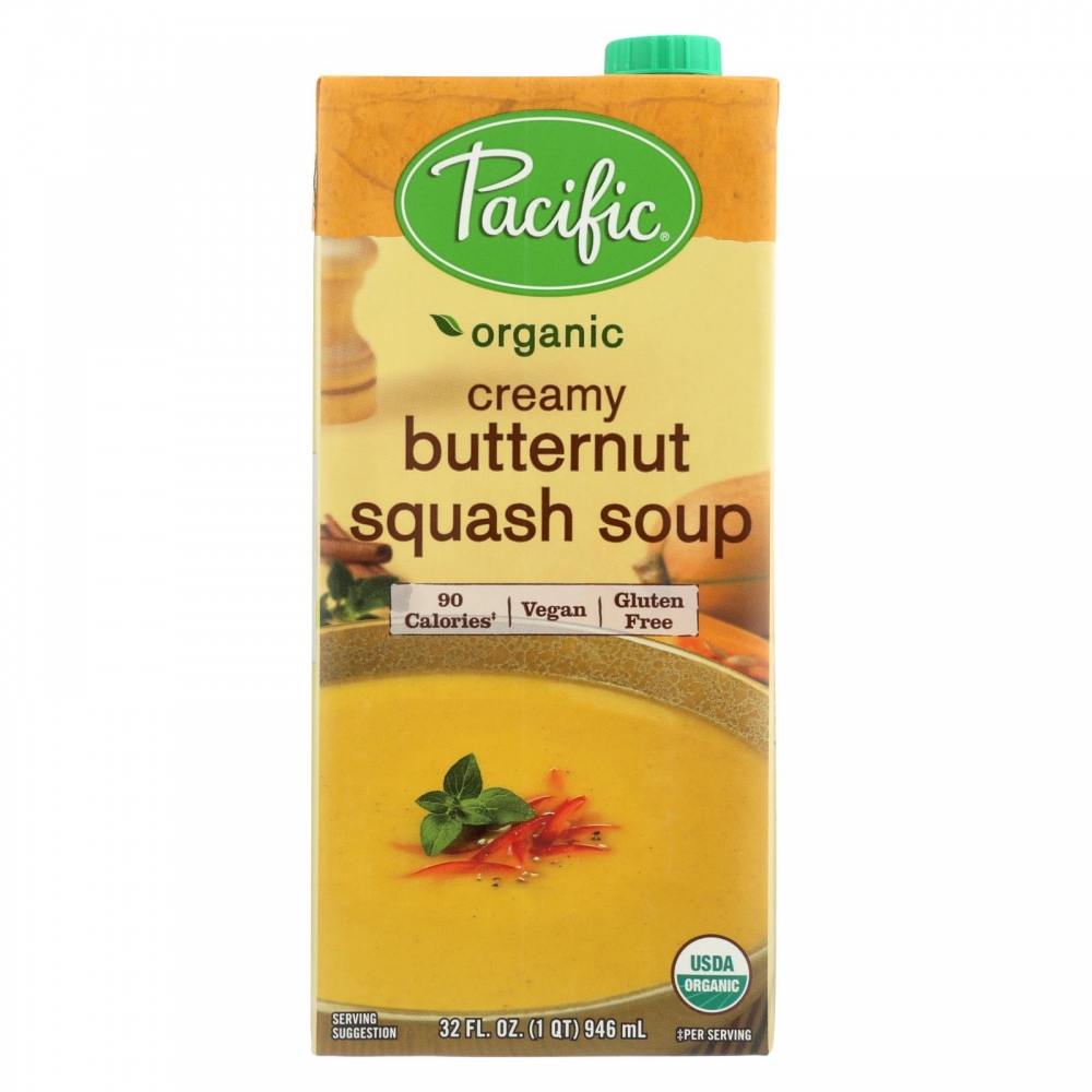 Pacific Natural Foods Organic Creamy - Butternut Squash - 12개 묶음상품 - 32 Fl oz.