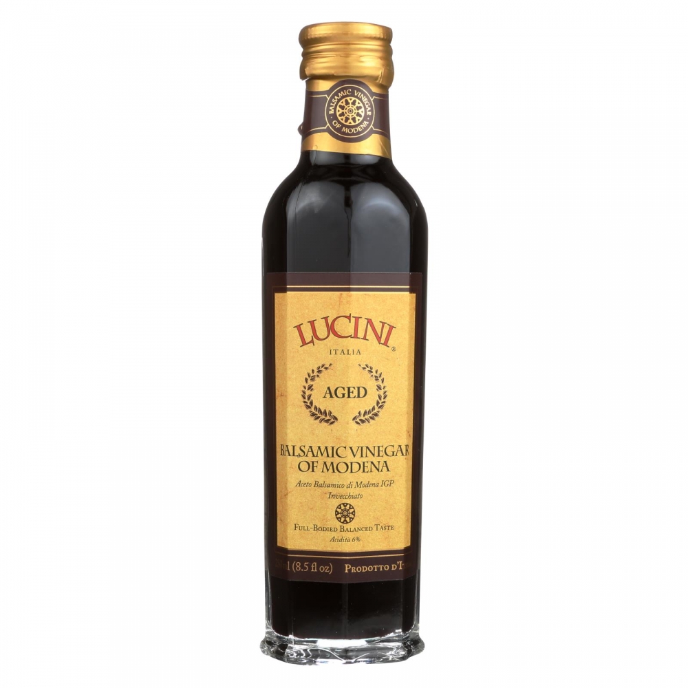 Lucini Italia Gran Riserva Balsamic Vinegar of Modena - 6개 묶음상품 - 8.5 Fl oz.