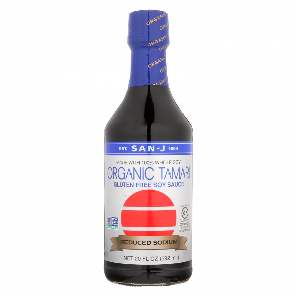 San - J Tamari Soy Sauce - 6개 묶음상품 - 20 Fl oz.