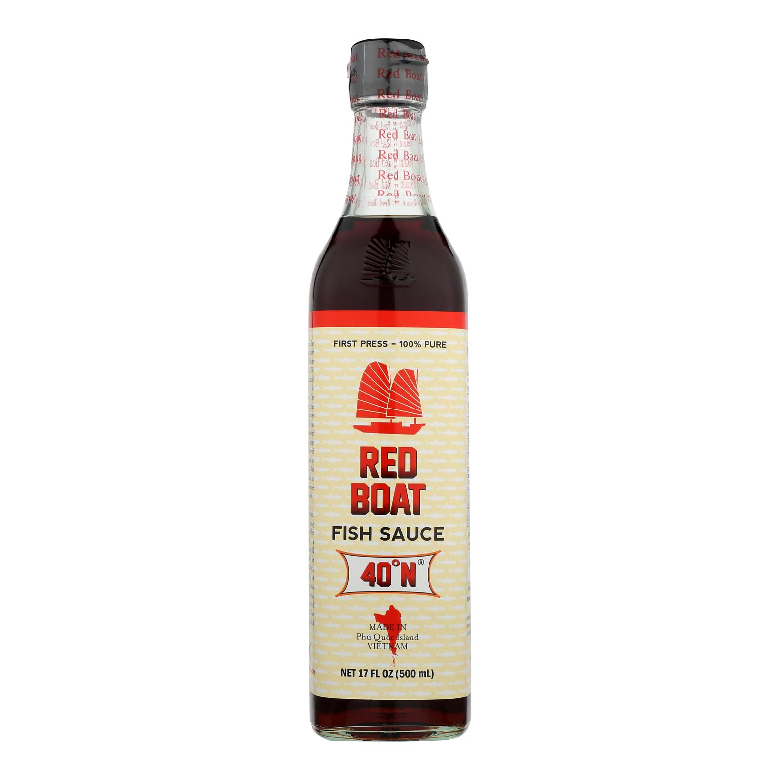 Red Boat Fish Sauce's Primary Ingredient - 12개 묶음상품 - 17 OZ