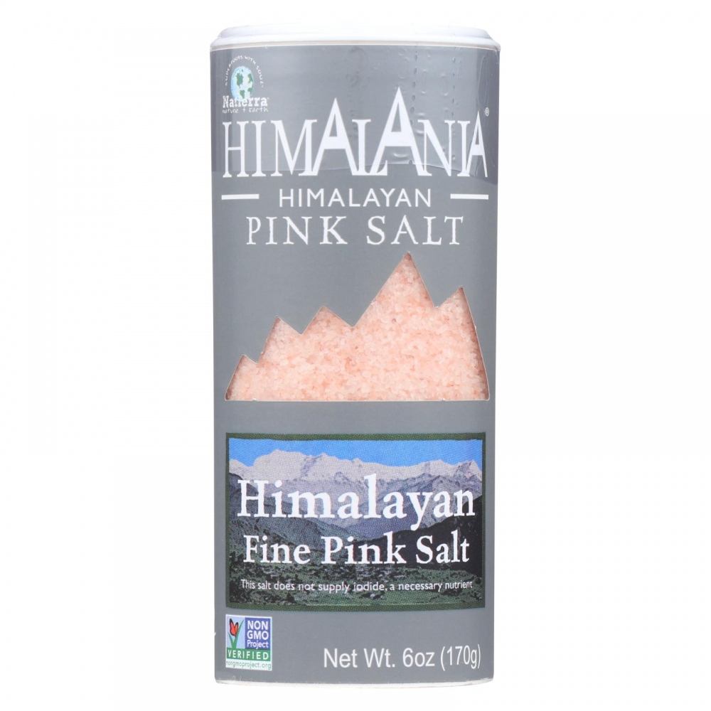 Himalania Fine Grain Himalayan Pink Salt Shaker - 6개 묶음상품 - 6 oz.