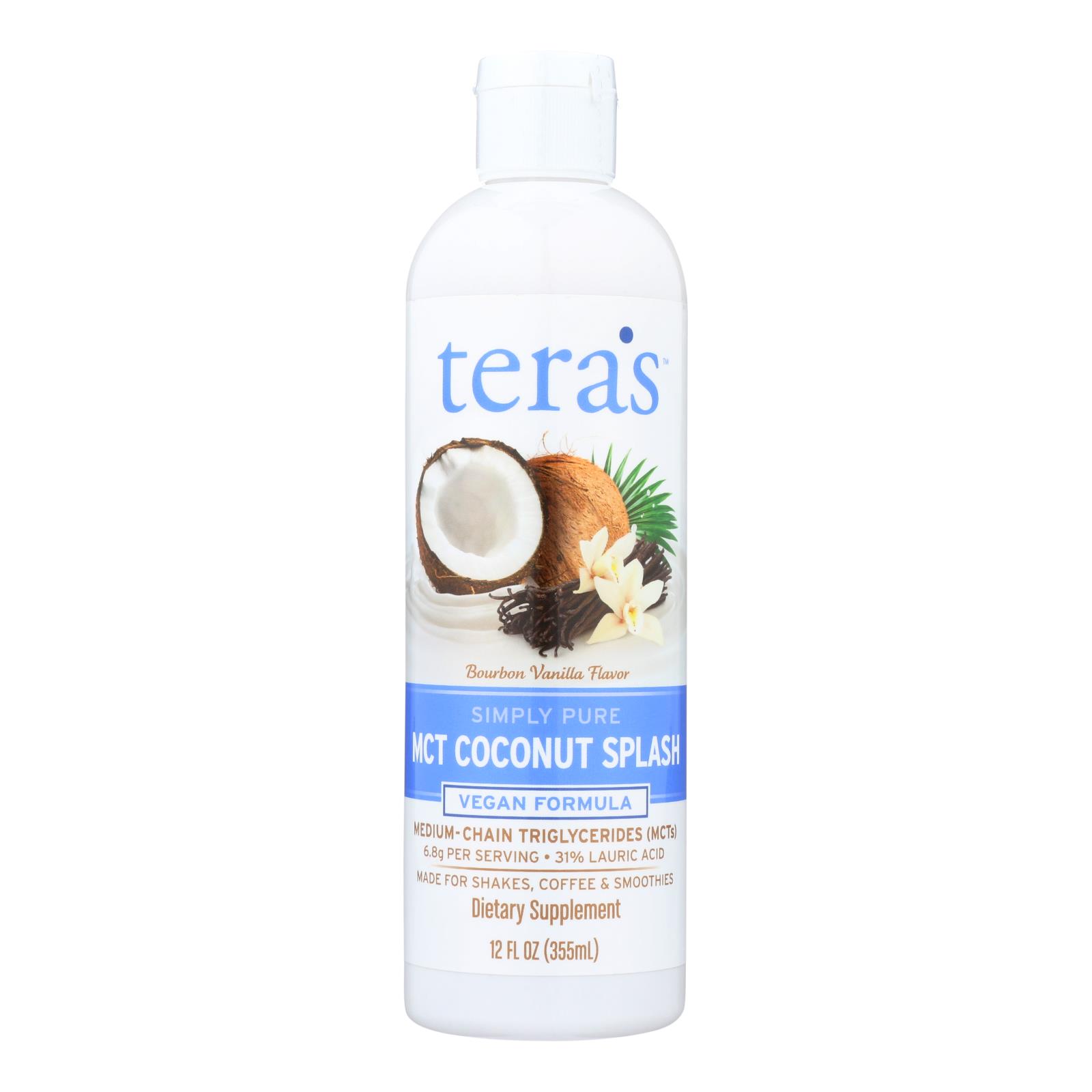 Tera’S Mct Coconut Splash - 1 Each - 12 OZ