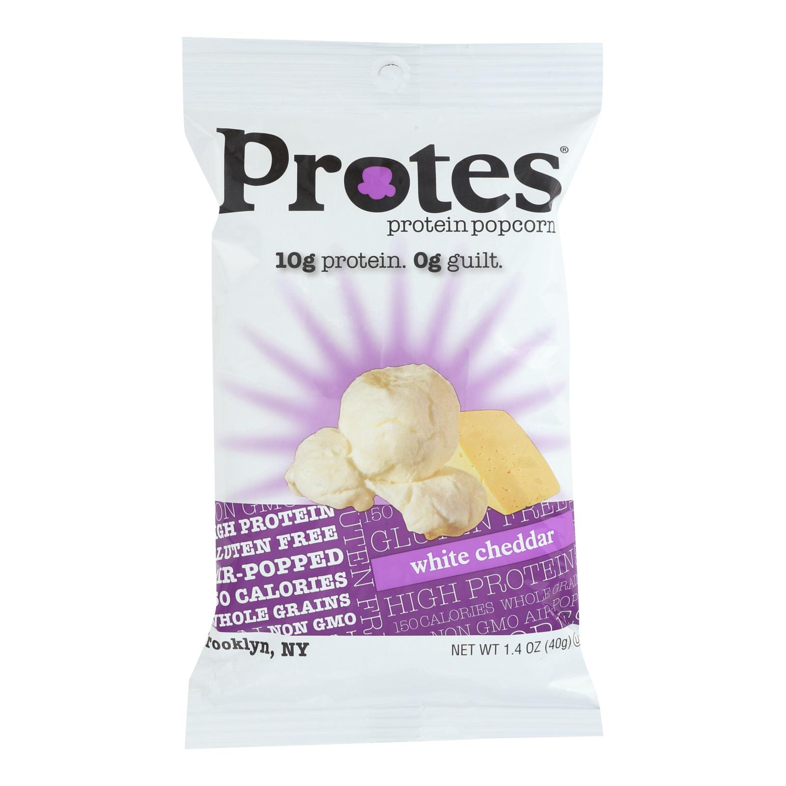 Protes Protein Chips Protein Popcorn - Case of 24 - 1.4 OZ