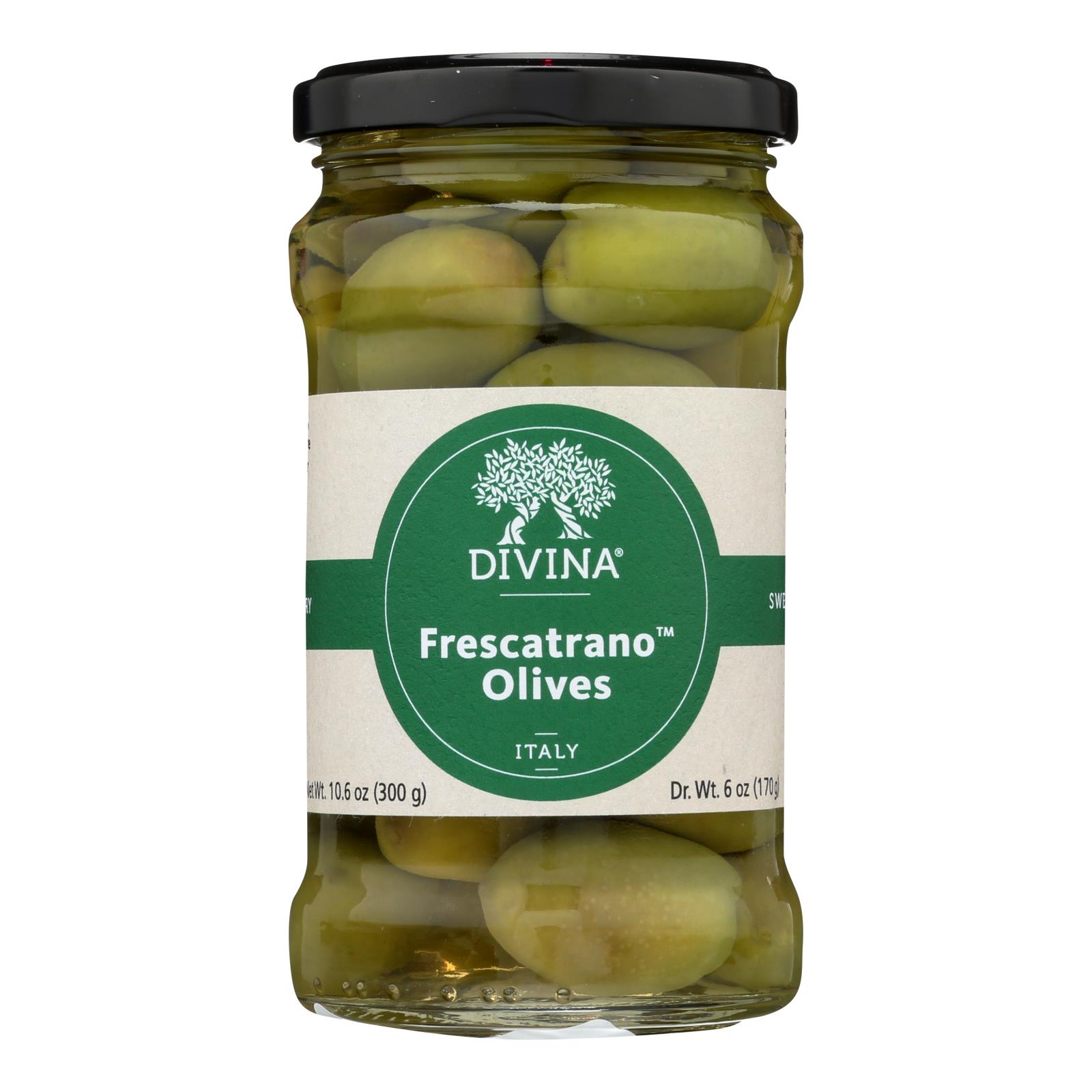 Divina - Olives Frescatrano - 6개 묶음상품 - 6 OZ