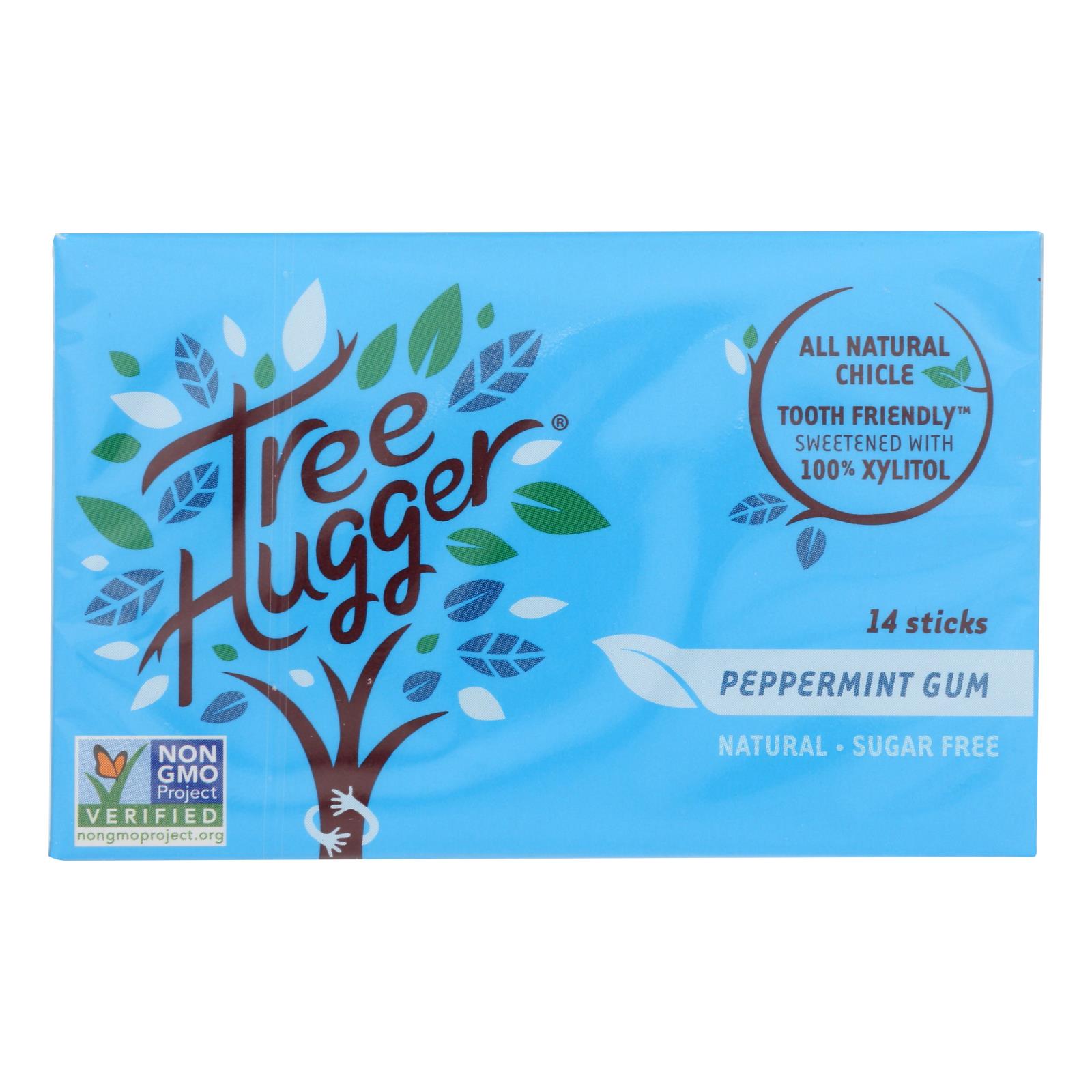 Tree Hugger - Gum Peppermint Xylitol - 12개 묶음상품 - 14 CT