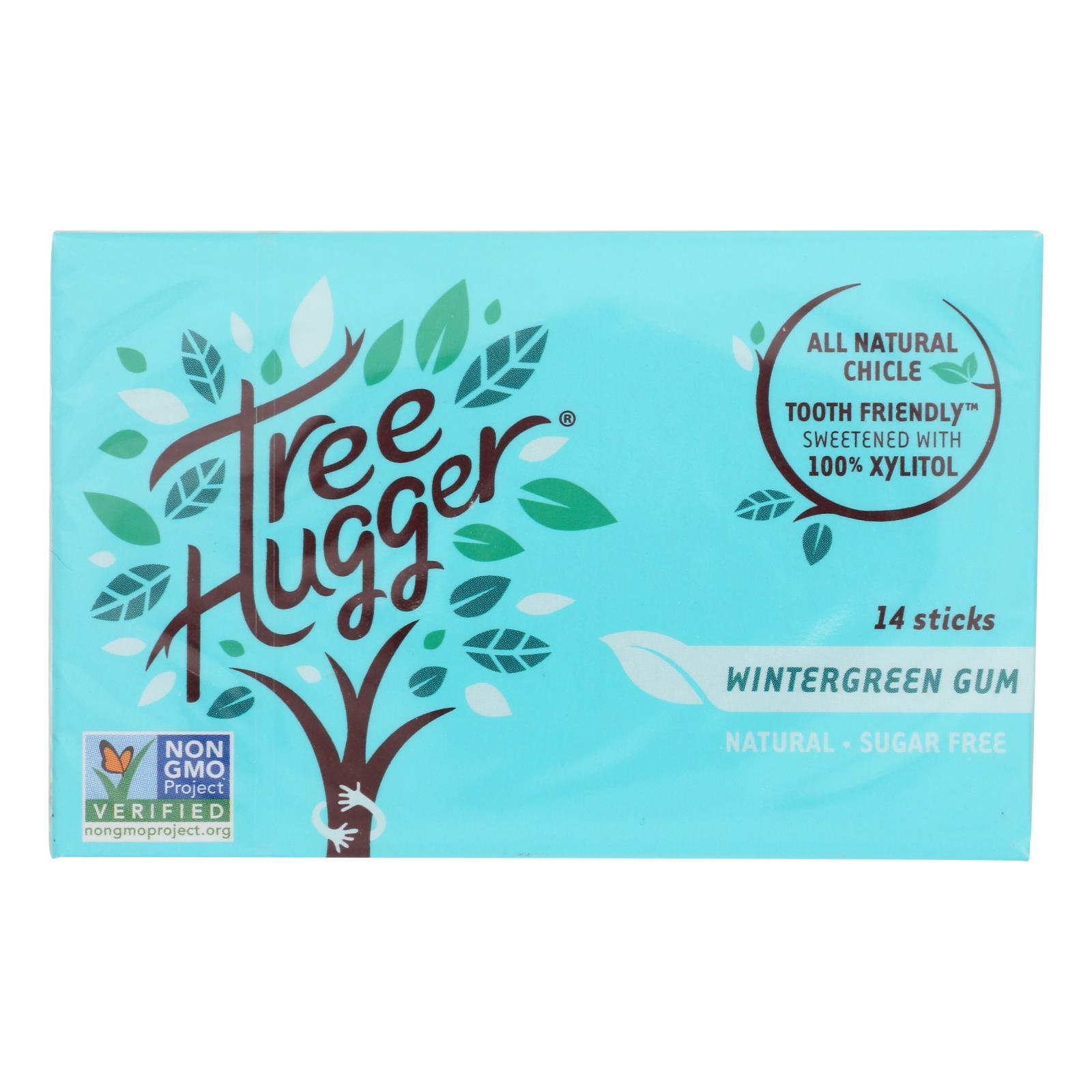 Tree Hugger - Gum Wintergreen Xylitol - 12개 묶음상품 - 14 CT