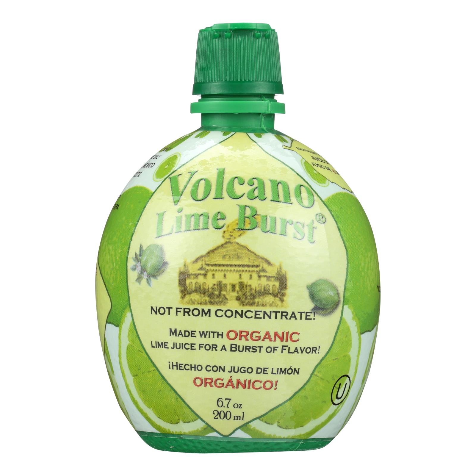 Volcano Lime Burst Juice - 12개 묶음상품 - 6.7 FZ