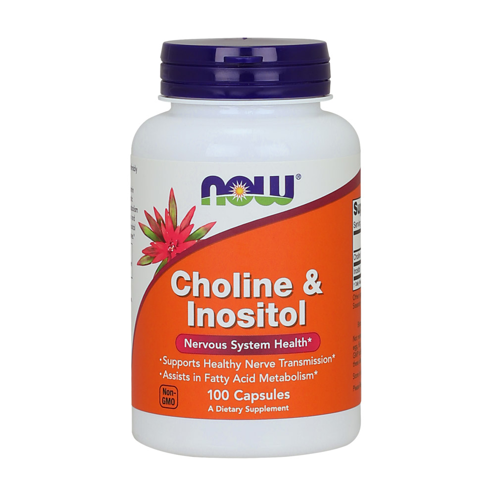 Choline & Inositol 500 mg - 100 Capsules