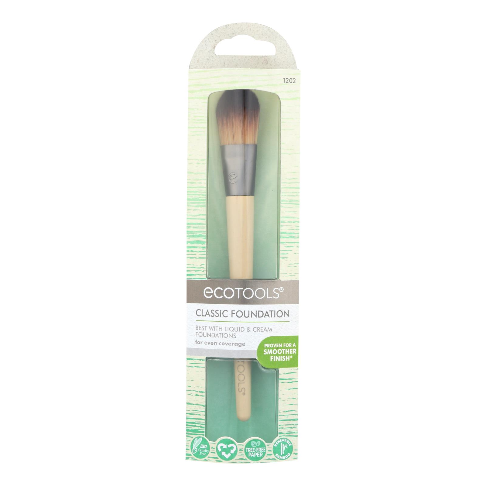 Ecotools Classic Foundation Brush - 2개 묶음상품 - 1 CT