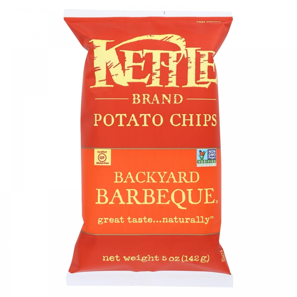 Kettle Brand Potato Chips - Backyard Barbeque - 15개 묶음상품 - 5 oz.