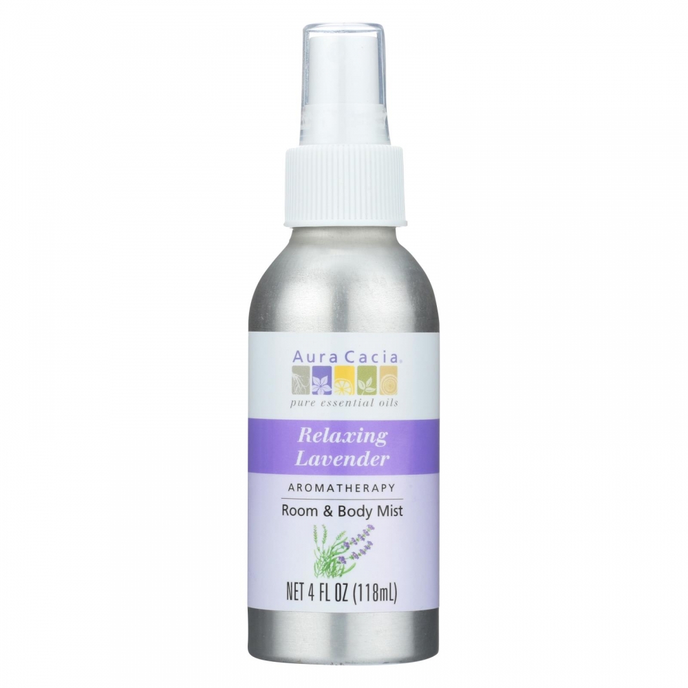 Aura Cacia - Aromatherapy Mist Calming Lavender Harvest - 4 fl oz