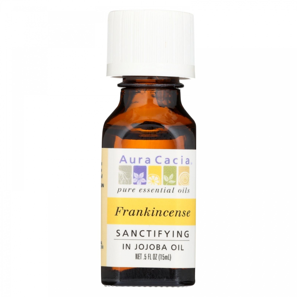 Aura Cacia - Frankincense in Jojoba Oil - .5 oz