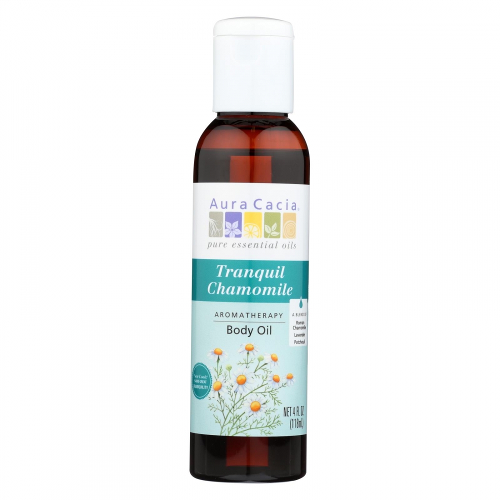 Aura Cacia - Aromatherapy Body Oil Tranquility - 4 fl oz