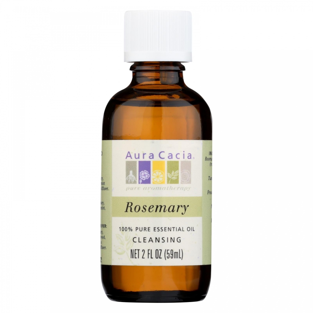 Aura Cacia - 100% Pure Essential Oil Rosemary Cleansing - 2 oz