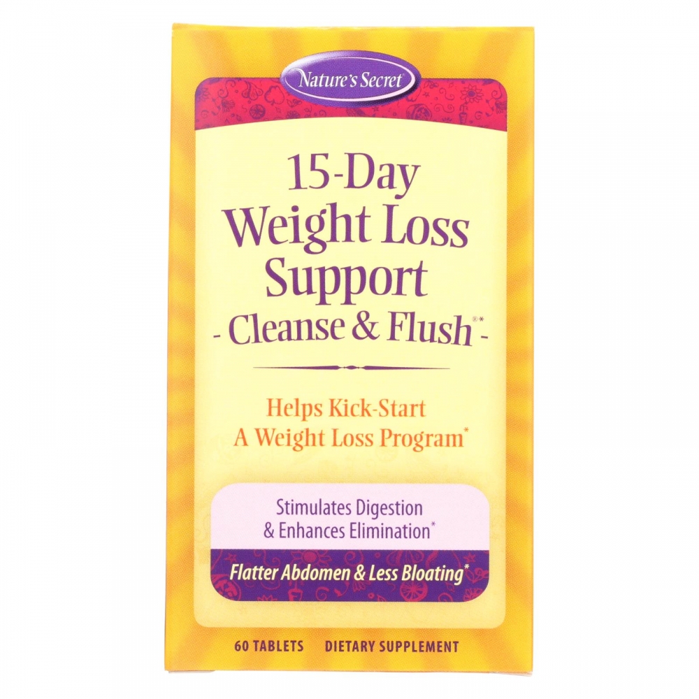 Nature's Secret 15 Day Diet and Cleansing Plan - 60 Tablets