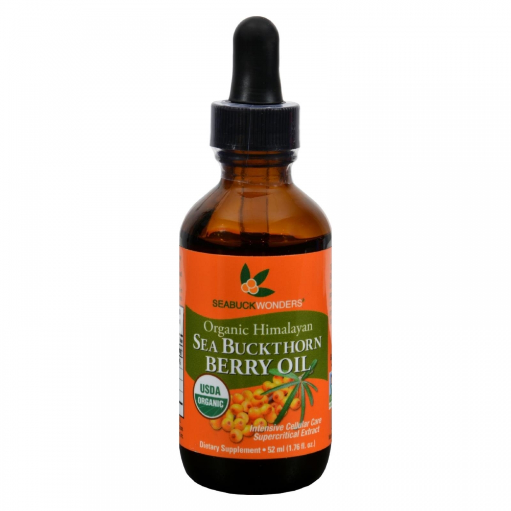 Seabuck Wonders Organic Himalayan Sea Buckthorn Berry Oil - 1.76 fl oz