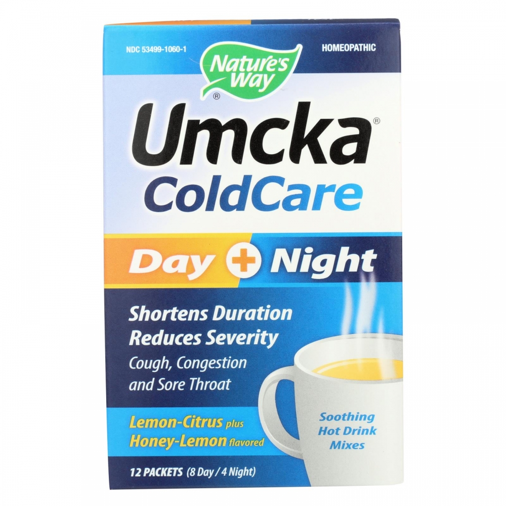 Nature's Way - Umcka Coldcare Drink - Day and Night - 12 count
