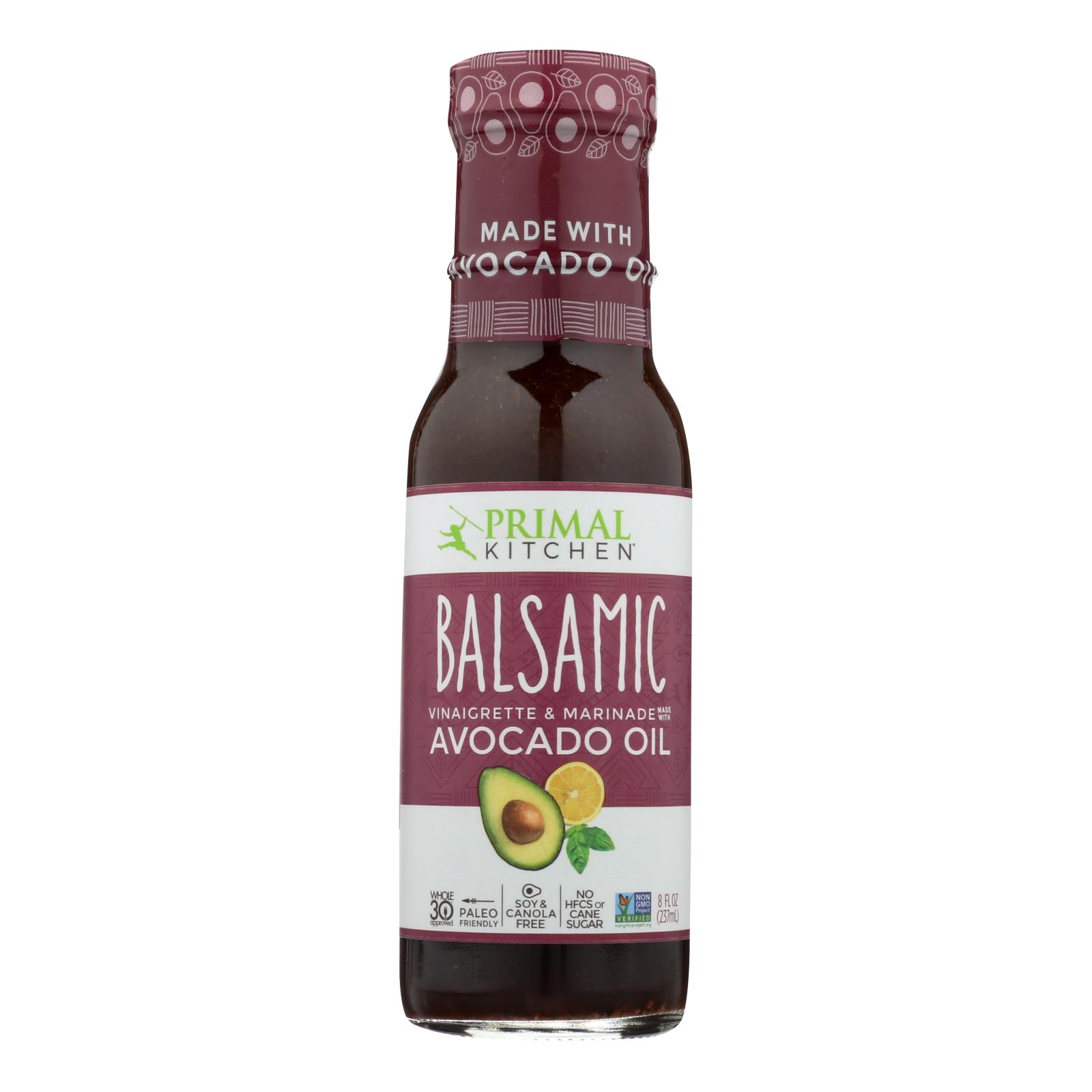 Primal Kitchen Balsamic Vinaigrette & Marinade - Case of 6 - 8 FZ