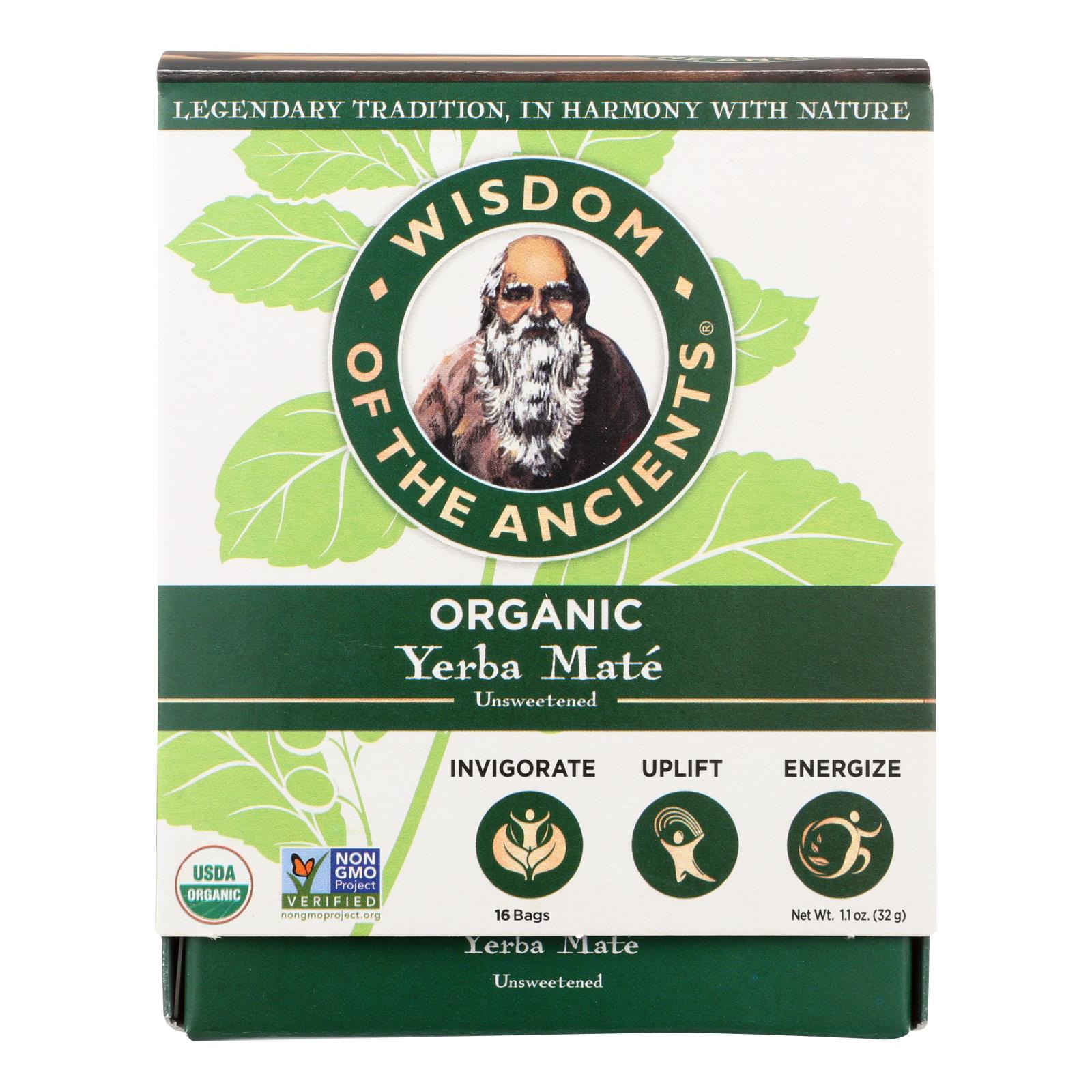 Wisdom Of The Ancients - Tea Yerbamate - 16 BAG