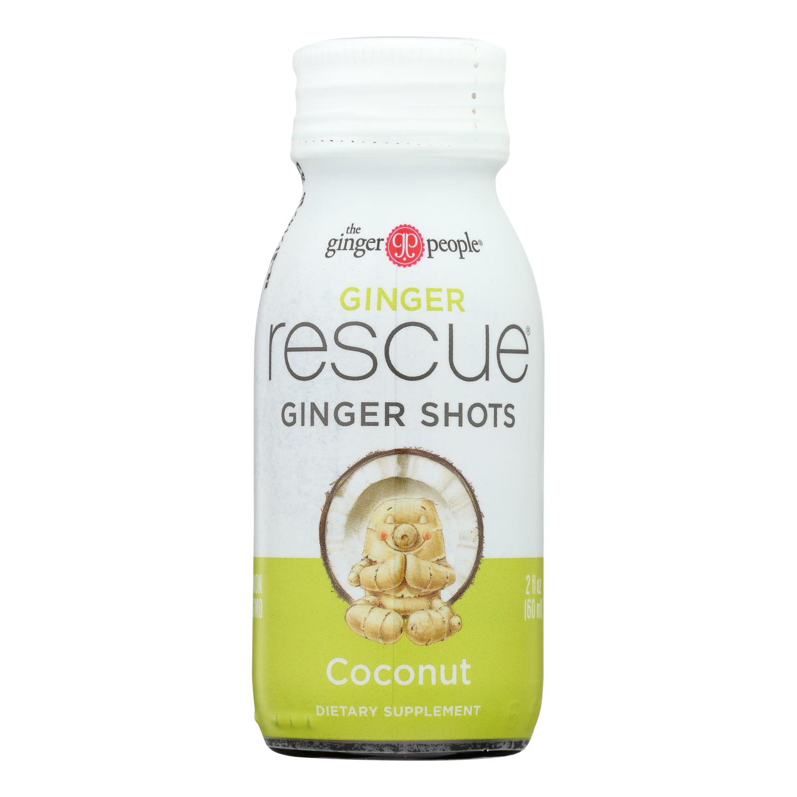 Ginger People - Ginger Shot Rescue Coconut - Case of 12 - 2 FZ