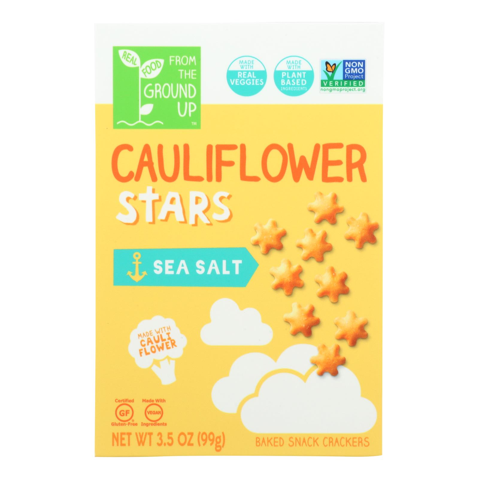 From The Ground Up - Stars Sea Salt Califlower - Case of 6 - 3.5 OZ