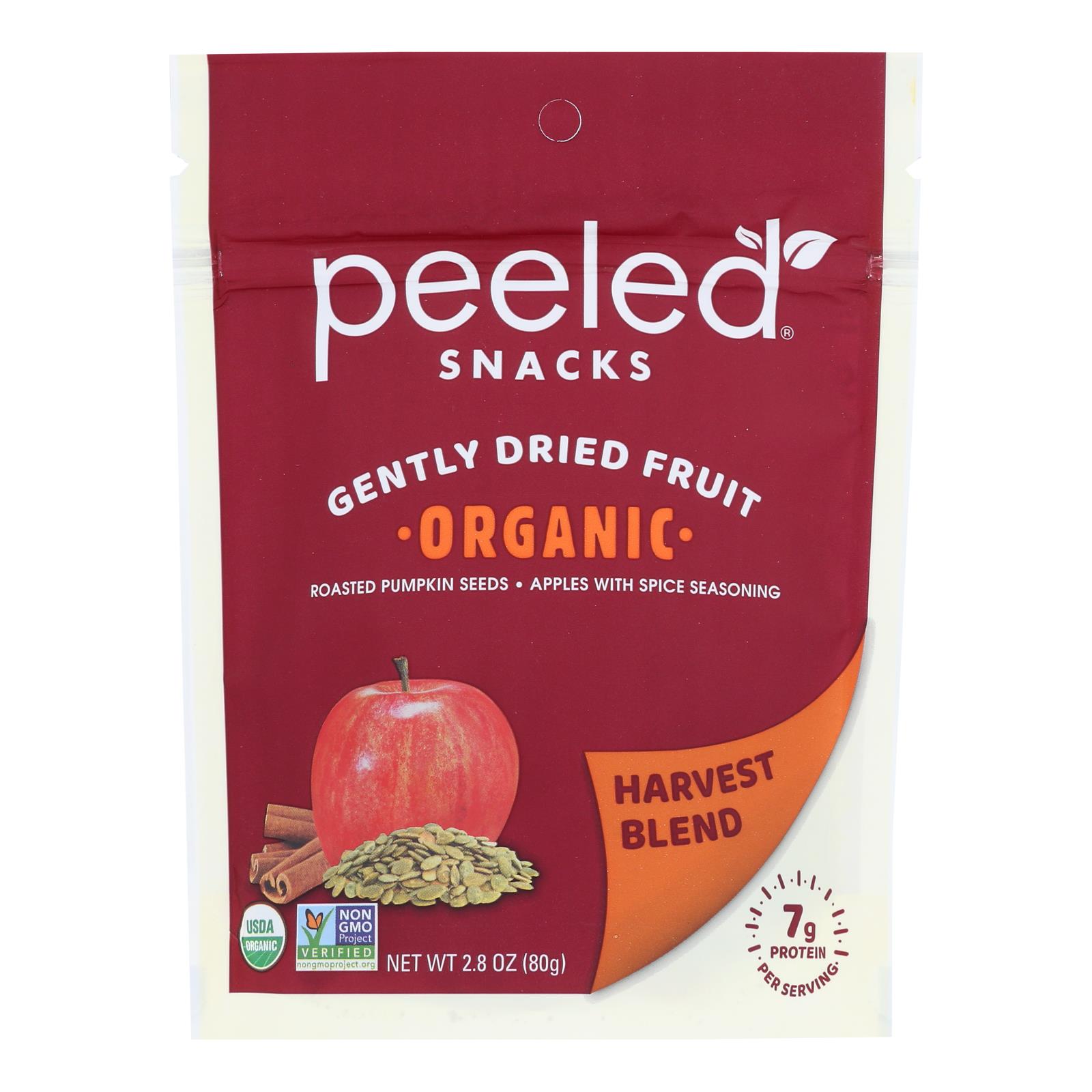 Peeled - Dried Fruit Hrvst Blend - Case of 12 - 2.8 OZ