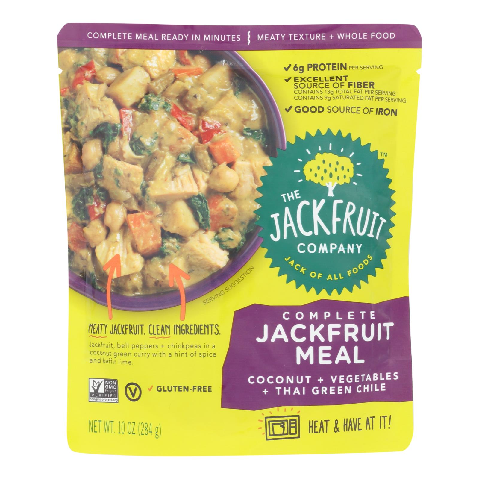 The Jackfruit Company - Jckfrt Ml Cnutveg Thichli - 6개 묶음상품 - 10 OZ