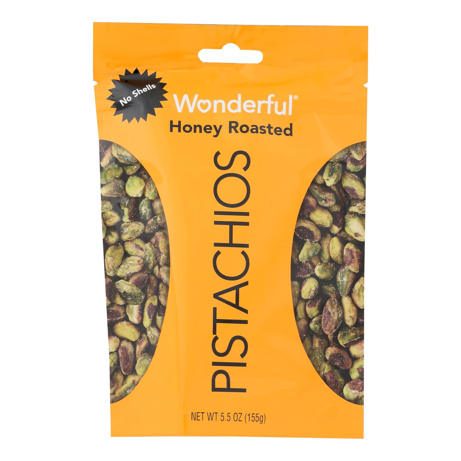 Wonderful Pistachios - Pistachios Hny Roasted No Sh - 10개 묶음상품 - 5.5 OZ